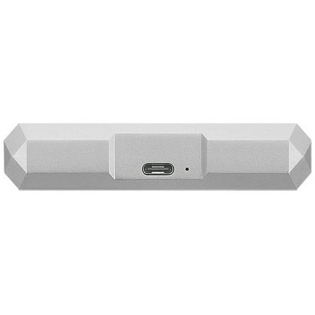 LaCie - Mobile Drive 5TB External USB 3.1 Gen 2 Portable Hard Drive - Silver Moon