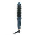EBTOOLS 2 In 1 Curling Brush Straight Curly Hair Dual Purpose Green