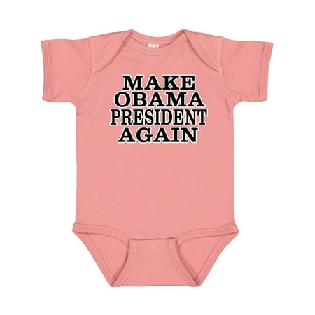 

Inktastic Make Obama President Again Gift Baby Boy or Baby Girl Bodysuit