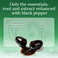 thumbnail image 3 of Ashwagandha Capsules -Ashwagandha Supplement - Stress Relief, Mood Enhancer & Natural Energy Support Supplement for Men and Women - 120 Softgels, 3 of 5