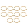 thumbnail image 1 of Round Hollow Frame Pendants DIY Jewelry Making Findings Crafting Supplies 10PCS, 1 of 7