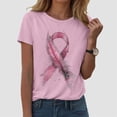 thumbnail image 2 of T-Shirts pour Femmes Été Manches Courtes Hauts Graphiques Mode Décontractée T-Shirts Confortables à Porter Tous les Jours, 2 of 4