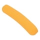 thumbnail image 4 of 4pcs Crutch Underarm Pads Prevent Slipping Soft TPR Replacement Crutch Armpit Cushion Orange, 4 of 5