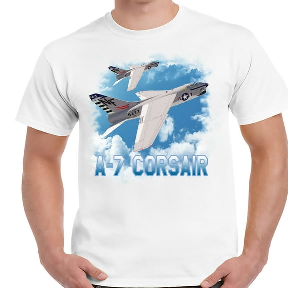 A-7 Corsair II White Shirt-Small