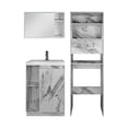 thumbnail image 1 of Combo Gabinete De Baño MILÁN Mueble Sobre WC Y Botiquin, 1 of 7