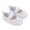White, variant on Zwiiyzr 2024 Baby Girls Sandals Infant Toddler Shoes Round Toe Slip On Summer Outside Wear Non-Slip Breathable Sandals 6-12 Months Pink