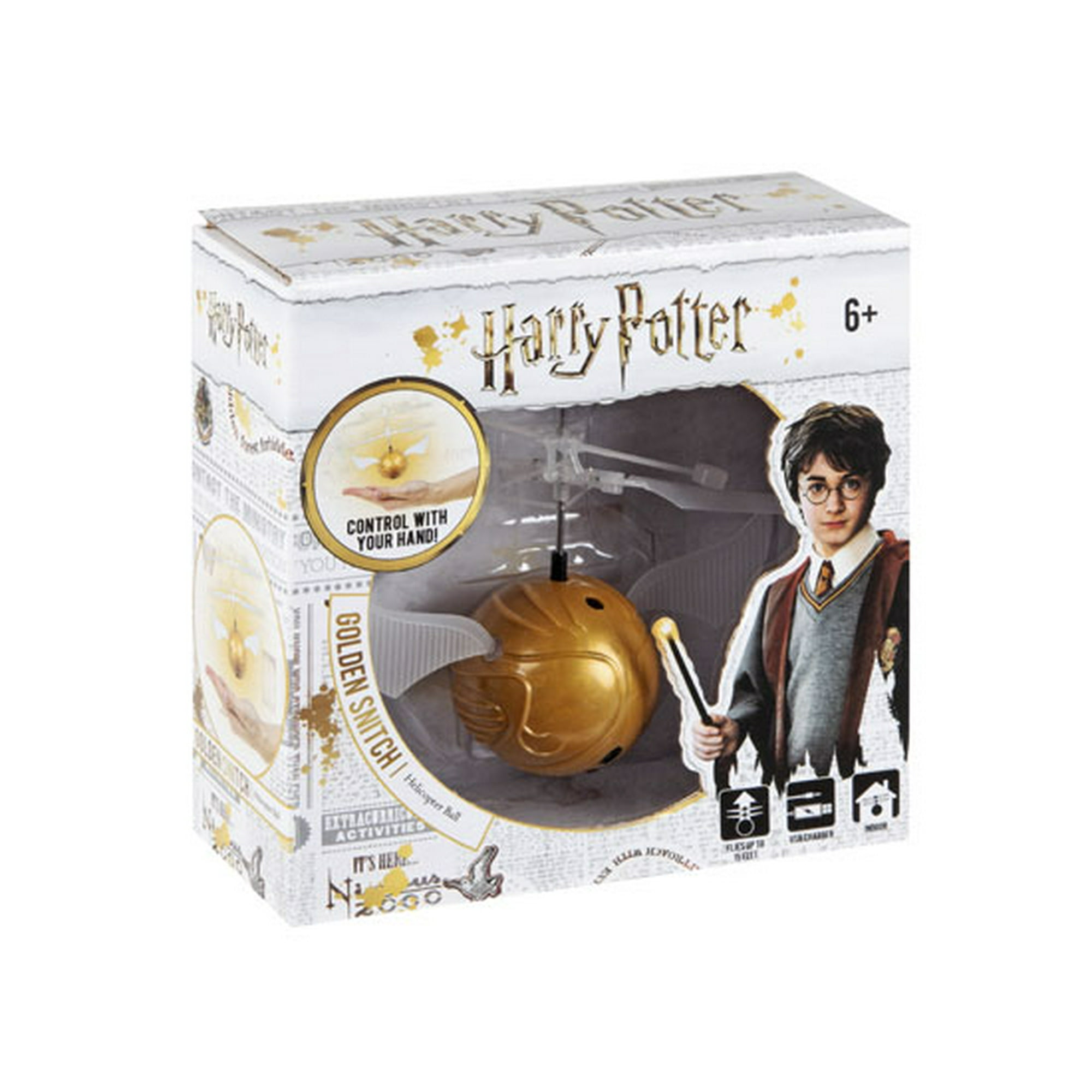 World Tech Toys Harry Potter Golden Snitch IR UFO Heli Ball