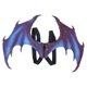 thumbnail image 2 of Accesorios de ala de dragón, ala decorativa para disfraz de Mardi Gras, Cosplay, para Halloween, azul y morado, 2 of 9