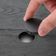 thumbnail image 6 of Uxcell 32Pcs 11mm(4/9') Black Round Hole Plugs Nylon Plastic Flush Type Hole Plug Insert End Cap for Locking Hole Tube, 6 of 6