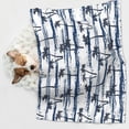 thumbnail image 6 of Pofeuu Retro Coconut Tree Print Puppy Blanket,Dog Blankets,Pet Blanket Cozy Cat Blankets for Indoor Cats, Fuzzy Pet Blanket for Kitten Doggy Dog Blankets-Large, 6 of 8