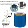 thumbnail image 3 of HLONK 5m Bulletin Board Border Paper Rolled Border Trim Chalkboard Sticker for Classroom Wall Decoration ( Blue ), 3 of 6
