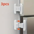 thumbnail image 1 of EASTIN 3pcs Refrigerator Door Closer - Automatic Locking Mechanism  No Stamping  Universal Compatibility  Preventing Door Sagging - Enhanced Safety Lock Design  Ensuring Safe Closing  RV, 1 of 7
