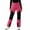 Hot Pink, variant on Moxiu Children's Colorblock Snow Pants Fleece Lined Insulated Waterproof Ski Snowboard Outdoor Hiking Warm Winter Snowsuit Pants Hot Pink,10 Years