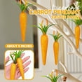 thumbnail image 5 of putnchl Easter Carrot Hanging Ornaments-6PCS Artificial Carrot,Realistic Thanksgiving Carrots Hanging Pendant For Tree, 5 of 7