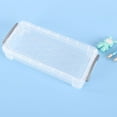 thumbnail image 4 of Holiday Savings Clearance! PRETXORVE Transparent Plastic Pencil Case Plastic Pencil Case Storage Box, 4 of 4