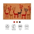 thumbnail image 3 of Calloway Mills Christmas Deer Outdoor Doormat, 3 of 8