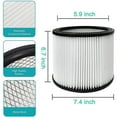 thumbnail image 5 of Replacement Filter for Shop Vac Filters 90304 90333 90350 Fits Most Shop-Vac Wet/Dry Vaccuums 5 Gallon and Above, 5 of 8