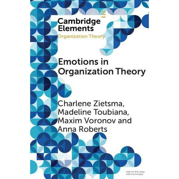 Elements in Organization Theory Emotions in Organization Theory, (Paperback)