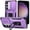 Purple, variant on Allytech Rugged Case for Samsung Galaxy A25 5G, [Slide Camera Cover] [360° Rotating Kickstand] [Military Protection] [Magnetic Car Mount] Non-Slip Anti-Scratch Shockproof Heavy Duty Case - Rosegold