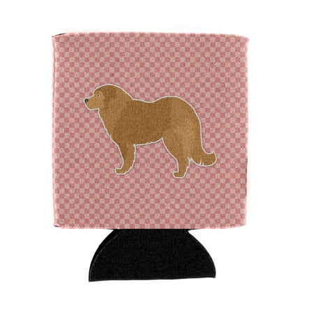 

Carolines Treasures BB3625CC Caucasian Shepherd Dog Checkerboard Pink Can or Bottle Hugger Can Hugger multicolor