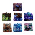 thumbnail image 4 of Juego de dados de seis caras para enseñanza de matemáticas, 10 piezas, contadores D6 + 1/+ 1 y-1/-1, accesorios de juego, juguetes aritméticos para niños, 4 of 4