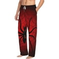 thumbnail image 2 of Daiia Spider on the Web Men's Sleep Pant with Pockets and Drawstring,Pajama Pants-Medium, 2 of 9