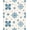 Blue, Pattern 2, variant on ODIKA 4'x6' Machine Washable Non-Slip Area Rug, Nordic Heritage Seasonal Joyful Hearth Accent High Traffic Rug, Blue, 655817