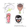 thumbnail image 4 of Pequeño bolso bandolera para teléfono móvil, funda para teléfono móvil con cartera colgante, bolso bandolera de piel sintética, pasaporte, funda para teléfono móvil con ranura para tarjetas, correa, 4 of 4