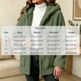 thumbnail image 4 of Liuinsasek Womens Loose Fuzzy Outerwear Solid Color Fashionable Hooded Warm Long-Sleeved Fleece Fluffy Jacket with Pockets for Winter, 4 of 9