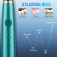 thumbnail image 3 of Teeth Cleaner,Tooth Cleaning Kits,2 in 1 Electric Ultrasonic Plaque Remover and Toothbrush for Remove Teeth Stain tartar Plaque Calculus with Led 5 Adjustable Modes and Cleaning Tools, 3 of 5