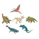 thumbnail image 5 of Juguetes de figuras de dinosaurios, mini juego de dinosaurios, juguetes de agua de baño surtidos, juguetes realistas de dinosaurios para niños pequeño 6 piezas B., 5 of 8