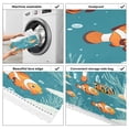 thumbnail image 2 of Washing Machine Cover 51.2x22in, Durable Polyester Dust Cover with Lace Trim and Side Pocket for Appliances Cute Clownfish, 2 of 6