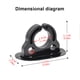 thumbnail image 2 of 2 pinzas para remos de kayak, soporte para remos, accesorios para barco, 2 of 5