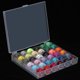 thumbnail image 2 of Caja de almacenamiento de bobina transparente portátil con coloridos suministros de máquina de coser de hilo de bobina Artesanía Hogar Hogar Escuela （36 piezas） Ecomeon no, 2 of 6