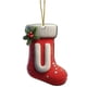 thumbnail image 2 of 26 Letters Acrylic Christmas Stocking Ornaments Style Hanging Decor For Christmas Tree Festive Holiday Gift, 2 of 4