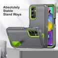 thumbnail image 2 of for Samsung Galaxy A15 Case, Samsung Galaxy A15 Phone Case with Built in Kickstand, Shockproof/Dustproof/Drop Proof Heavy Duty Military-Grade Rugged Protective Cover for Samsung Galaxy A15,Grey, 2 of 8