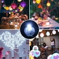 thumbnail image 2 of Mini lámpara de globos LED de 100 piezas, larga vida útil, resistente al agua, para linterna de papel, decoración de bodas, cumpleaños de fiestas, luces decorativas para festivales (blanco).... oso de fresa Electrónica, 2 of 5