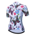 thumbnail image 3 of 2022 Jersey de ciclismo para mujer, camiseta de ciclismo de montaña, carretera, MTB, camiseta de bicicleta femenina, camiseta de manga corta, ropa de carreras para montar en verano para mujer, color b, 3 of 5