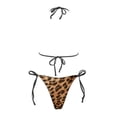 thumbnail image 6 of RUTAYY Women's Bikini Sets Tankini Leopard Print Swim Suit 2 Piece Party Summer Beachwear Travel Elegant Swimsuit, 6 of 6