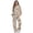 Heart Animal Print Brown White, variant on SCRAWLGOD Flower Leaf Print Beige Women's 2 Piece Outfits Lounge Set Loose Fit Turtleneck Sweatshirt Wide Leg Sweatpants Set Sweatsuit Comfortable Tracksuit, XS