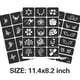 thumbnail image 2 of Kit de plantillas de tatuaje FANOST, 24 hojas con 400 diseños para todas las edades, 2 of 9