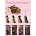 thumbnail image 4 of Rizador de pelo sin calor y diadema con rizador y pinza para el cabello para conseguir ondas suaves durante la noche (rosa)., 4 of 5