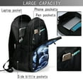 thumbnail image 4 of Daiia Blueberry Pattern USB Charging Backpack for Men and Women, Anti-Theft Backpack,Travel Backpack,School Backpack,College Backpack,Laptop Backpack, 4 of 7