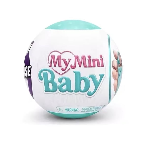 Zuru 5 Surprise Mini Brands Toys My Mini Baby Surprise Doll Cute Gift Miniature Toy Decoration Birthday Gift for Kids Toys