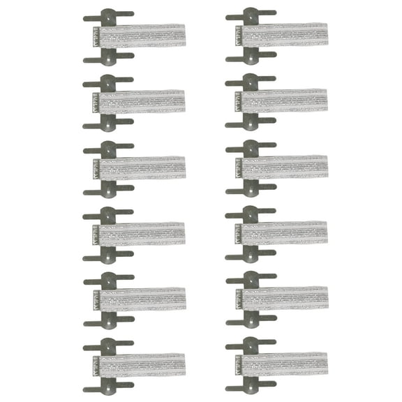 CalCastle Craft 12 pc Elastic Corsage Wristlet for Formal Dance, Prom, Party (12 pc)