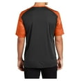 thumbnail image 3 of Mafoose Mens CamoHex Colorblock Polyester Tee Shirt Black/ Neon Orange 2XL, 3 of 4