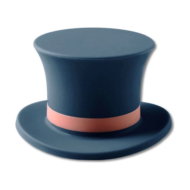 Advancent Tapón de botella de vino espumoso sombrero decorativo botellas de champán corcho lindo divertido sellador a prueba de fugas sellado Barra de herramientas azul