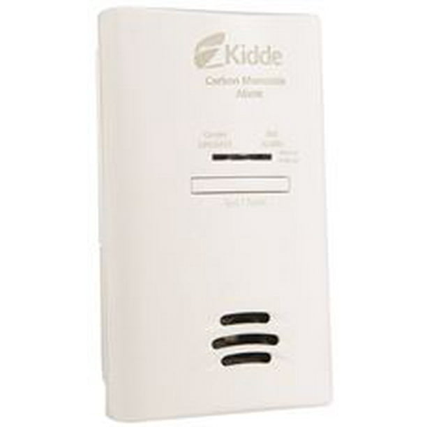 Kidde Ac/Dc PlugIn Carbon Monoxide Detector With 9Volt Battery Backup