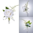 thumbnail image 5 of Wedding Artificial Flower Corsage and Boutonniere Set Elegant Wrist Floral Arrangement for Bridesmaids Grooms Prom Formal Events Ceremony Party Favors Mother’s Day Gife 1Pcs, 5 of 5