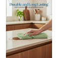 thumbnail image 4 of Utopia Towels Kitchen Bar Mops 16 x 19 Inches, 100% Cotton Super Absorbent Ribbed Bar Towels, Multi-Purpose Cleaning Towels for Home and Kitchen Bars 12 Pack Sage Green, 4 of 9